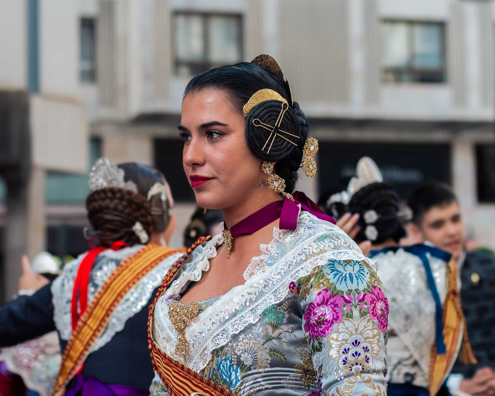 Fotografía de las Fallas Valencianas