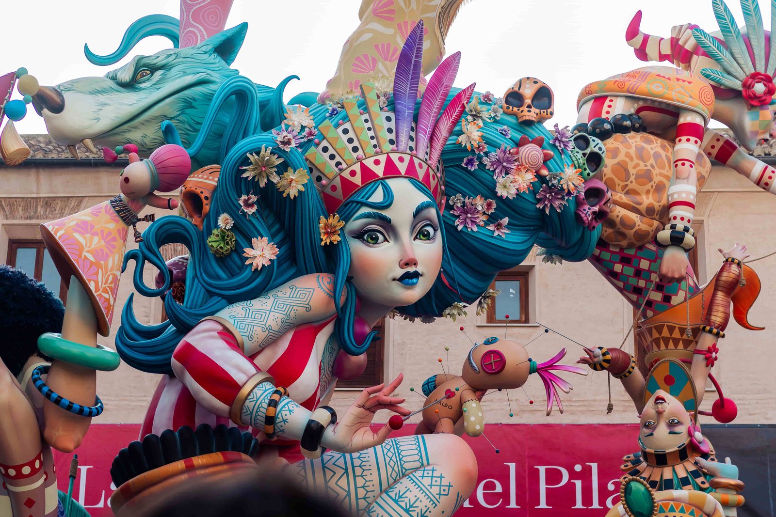 Fotografía de las Fallas Valencianas